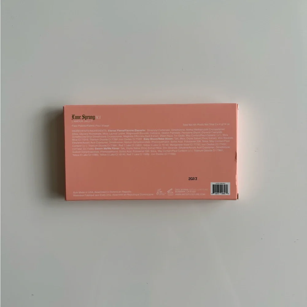 Love Sprung Face Palette VI | NWT Makeup Cosmetics Blush